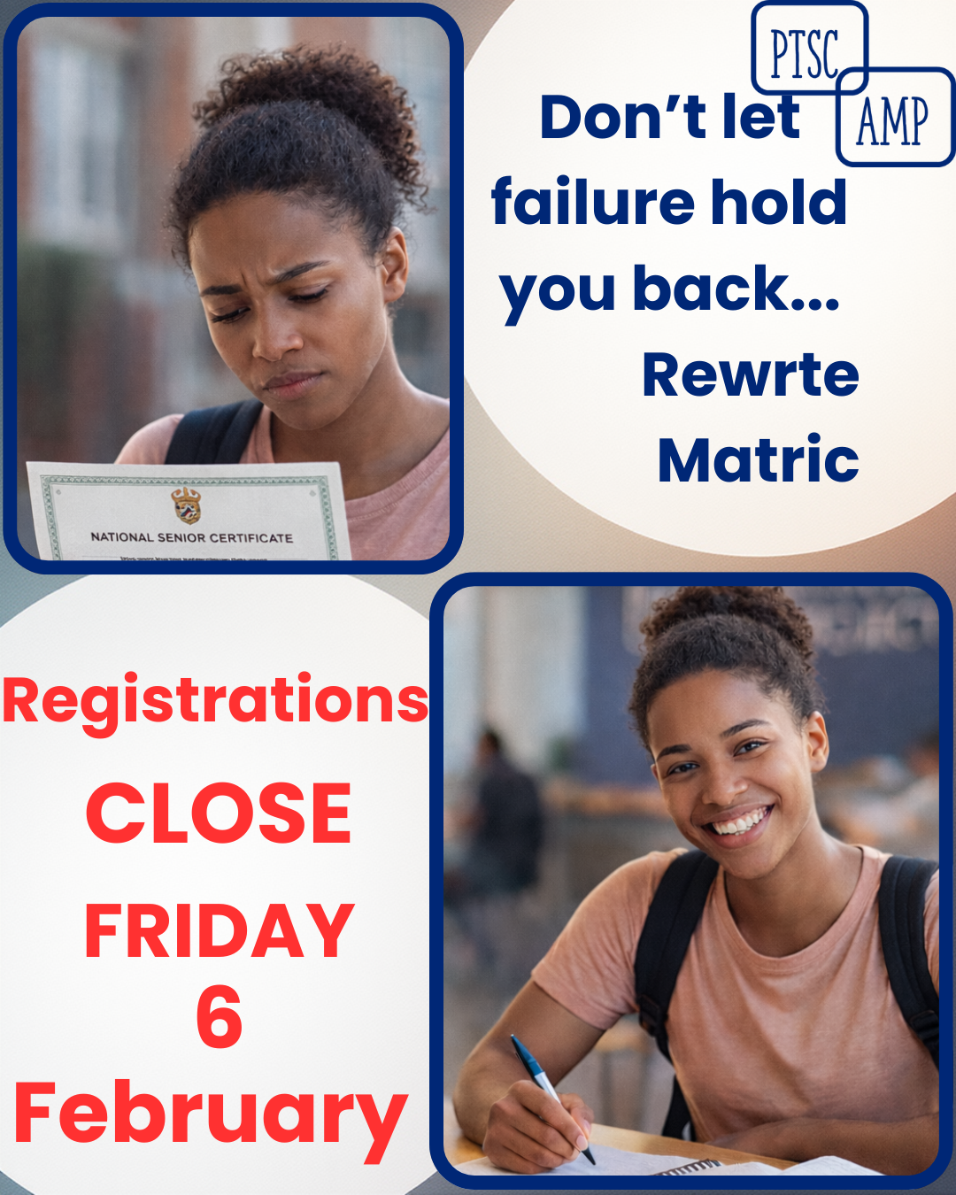 Registrations close 6 February